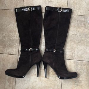 Nine West Relianto High Suede Boots